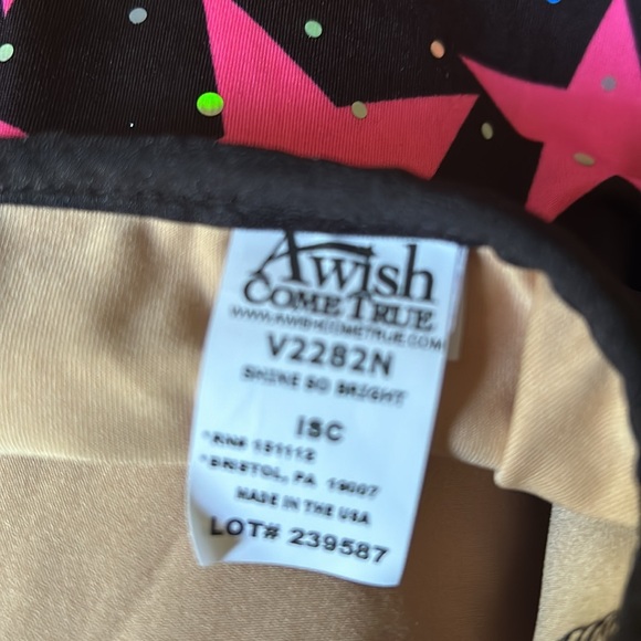 Beautiful pink and black youth girls ISC (size 6-7) dance costume. - Picture 5 of 5